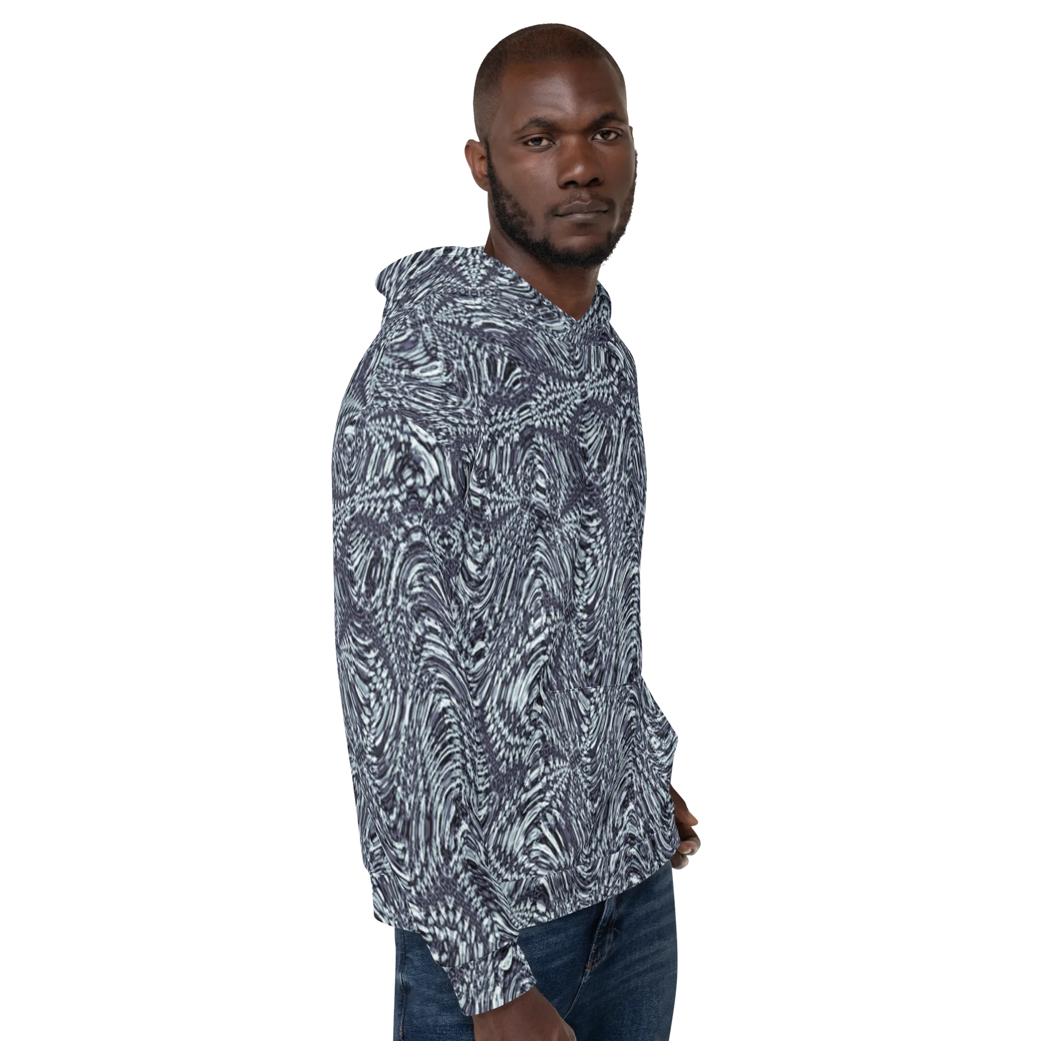 Recursia Alchemical Vision Men's Hoodie In Blue