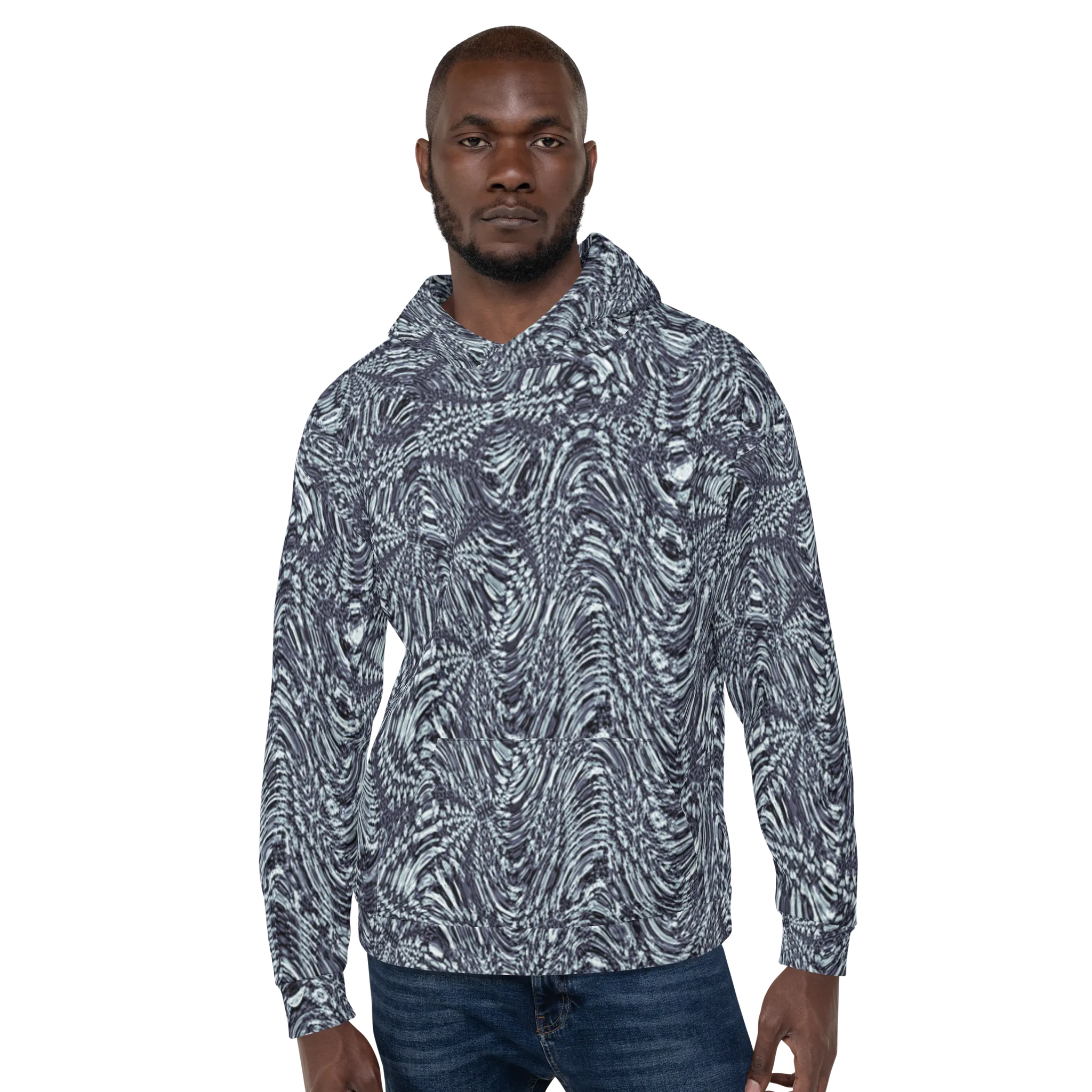 Recursia Alchemical Vision Men's Hoodie In Blue