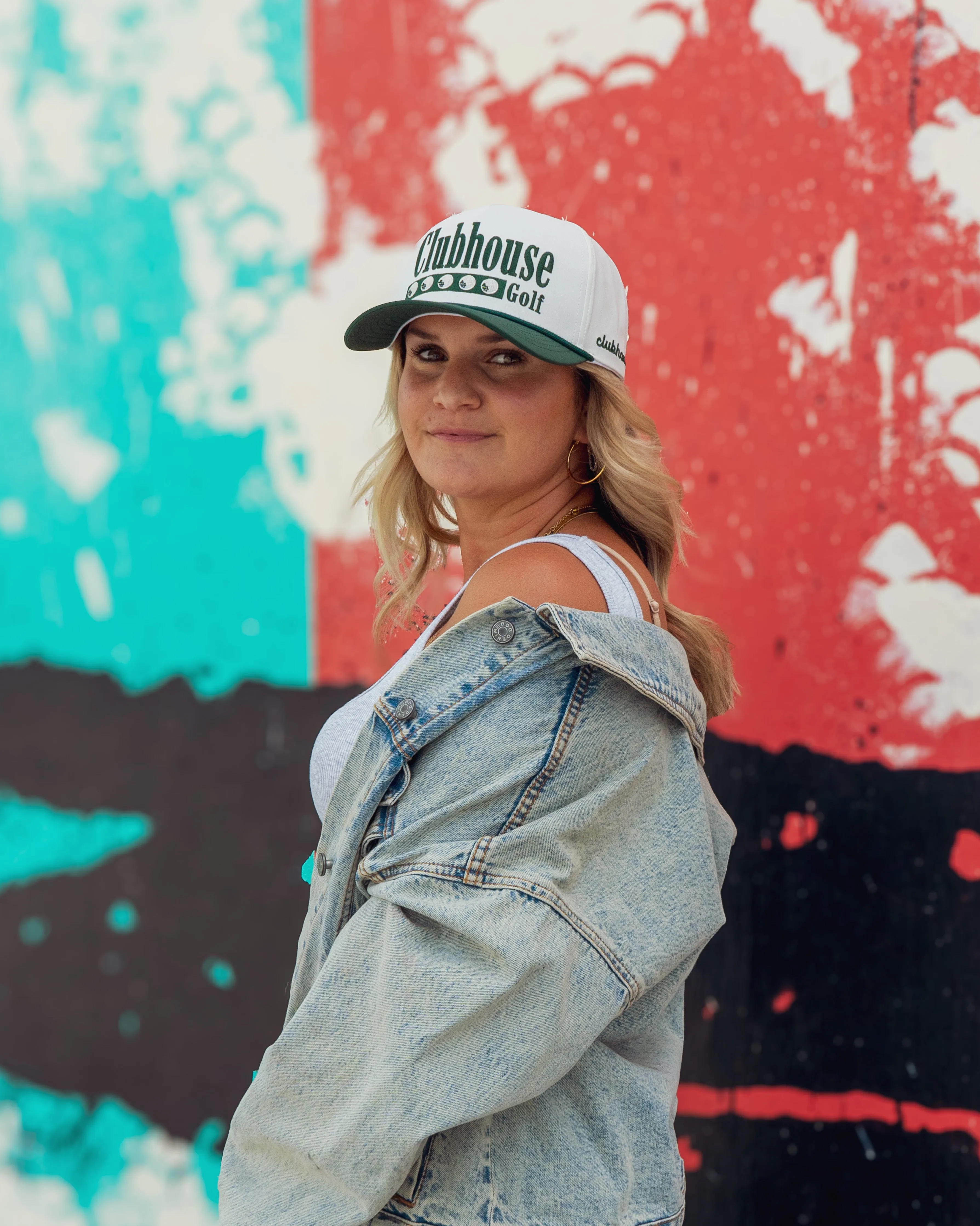 Retro Rope Golf Hat | Green