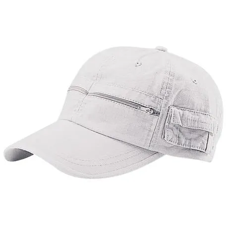 Rip-Stop Fabric Cotton Washed Cap