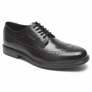 Rockport Men ESSENTIAL DETAILS II WING TIP BLACK/LEATHER