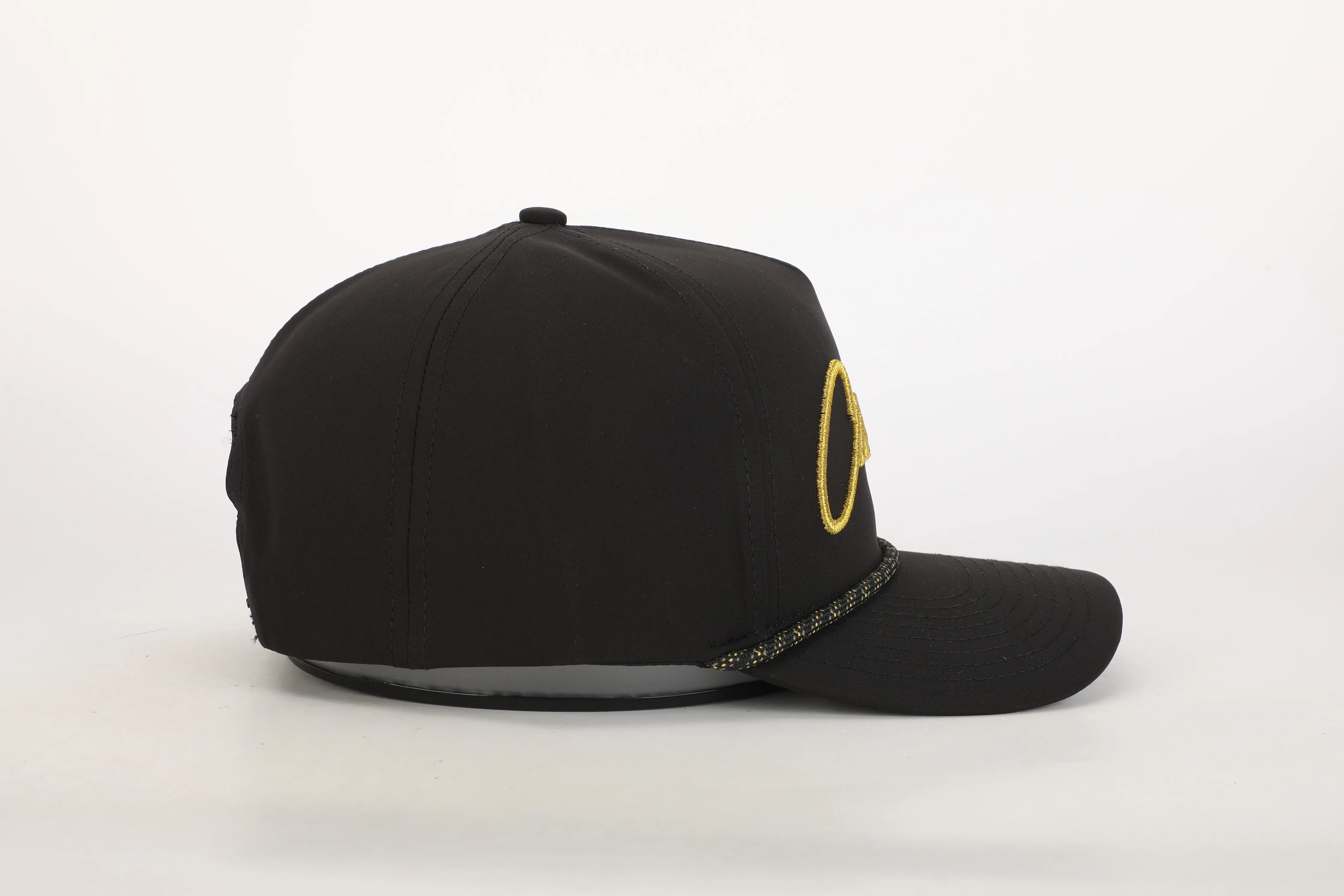 Scripted Rope Golf Hat | Black