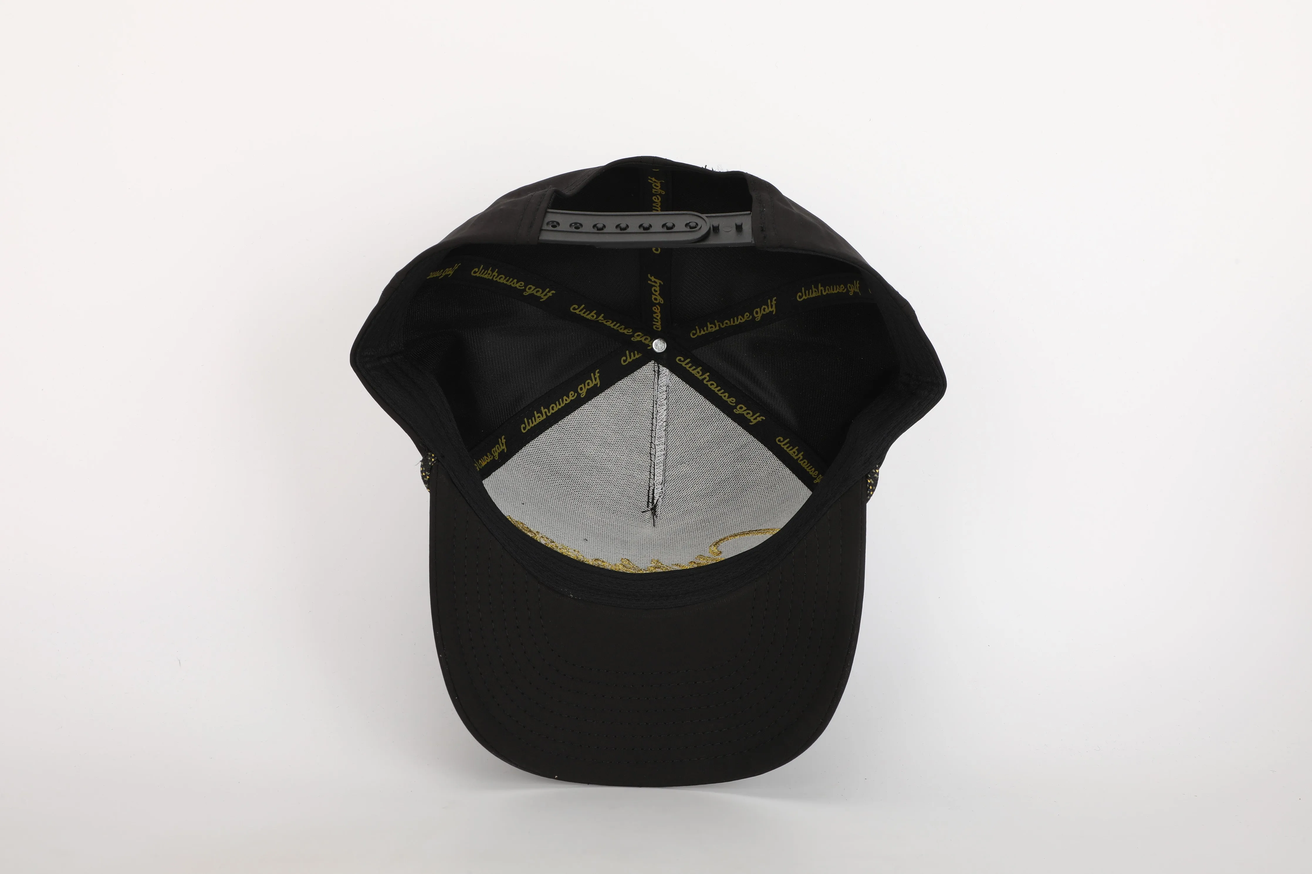 Scripted Rope Golf Hat | Black