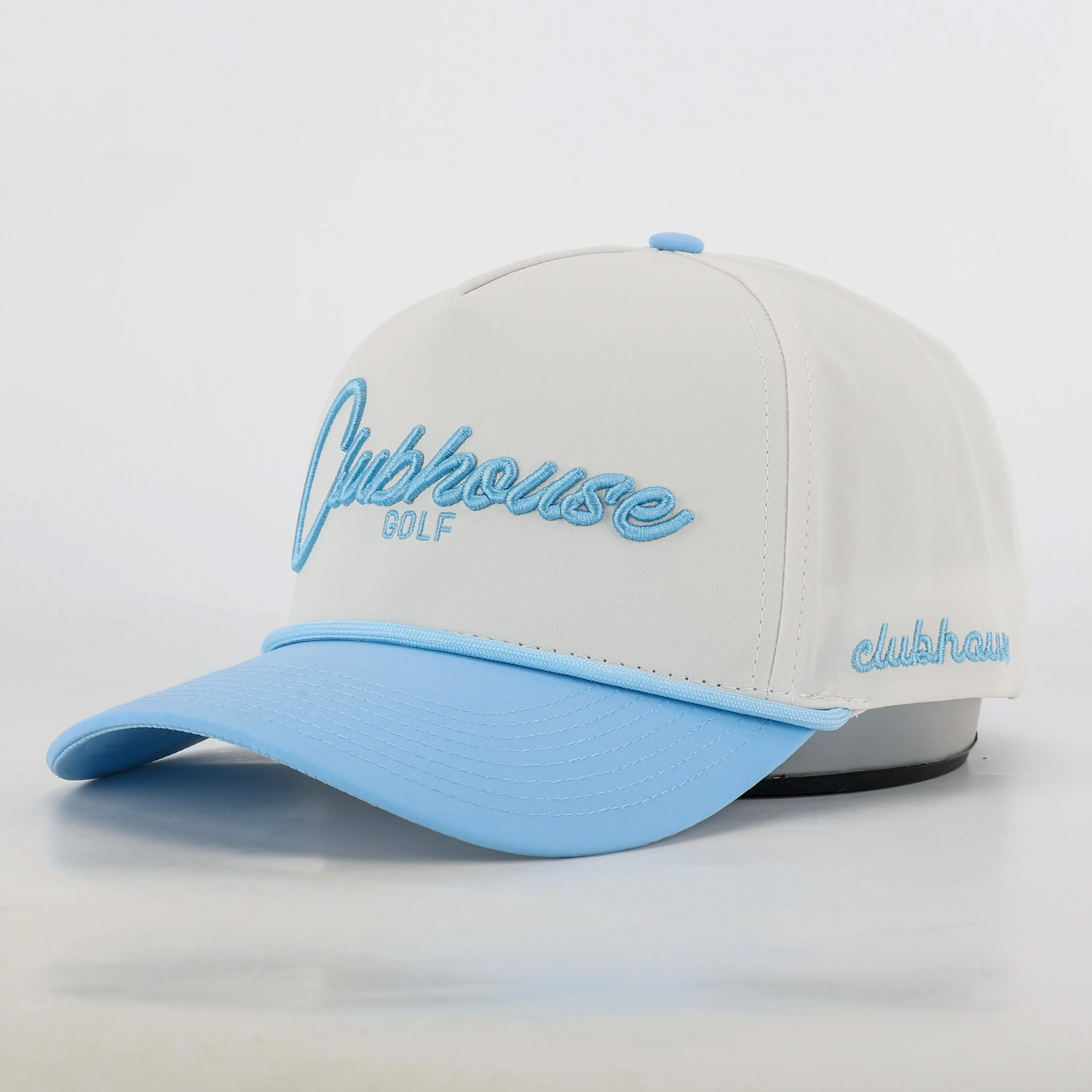 Scripted Rope Golf Hat | Light Blue