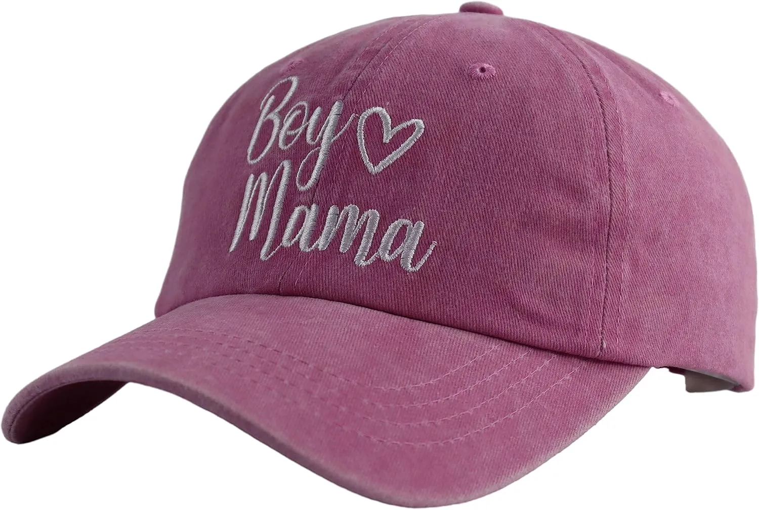 SHANVANKE Boy Mama Hats for Women, Gifts for Mom, Adjustable Embroidered Cotton Denim Boy of Mom Baseball Cap