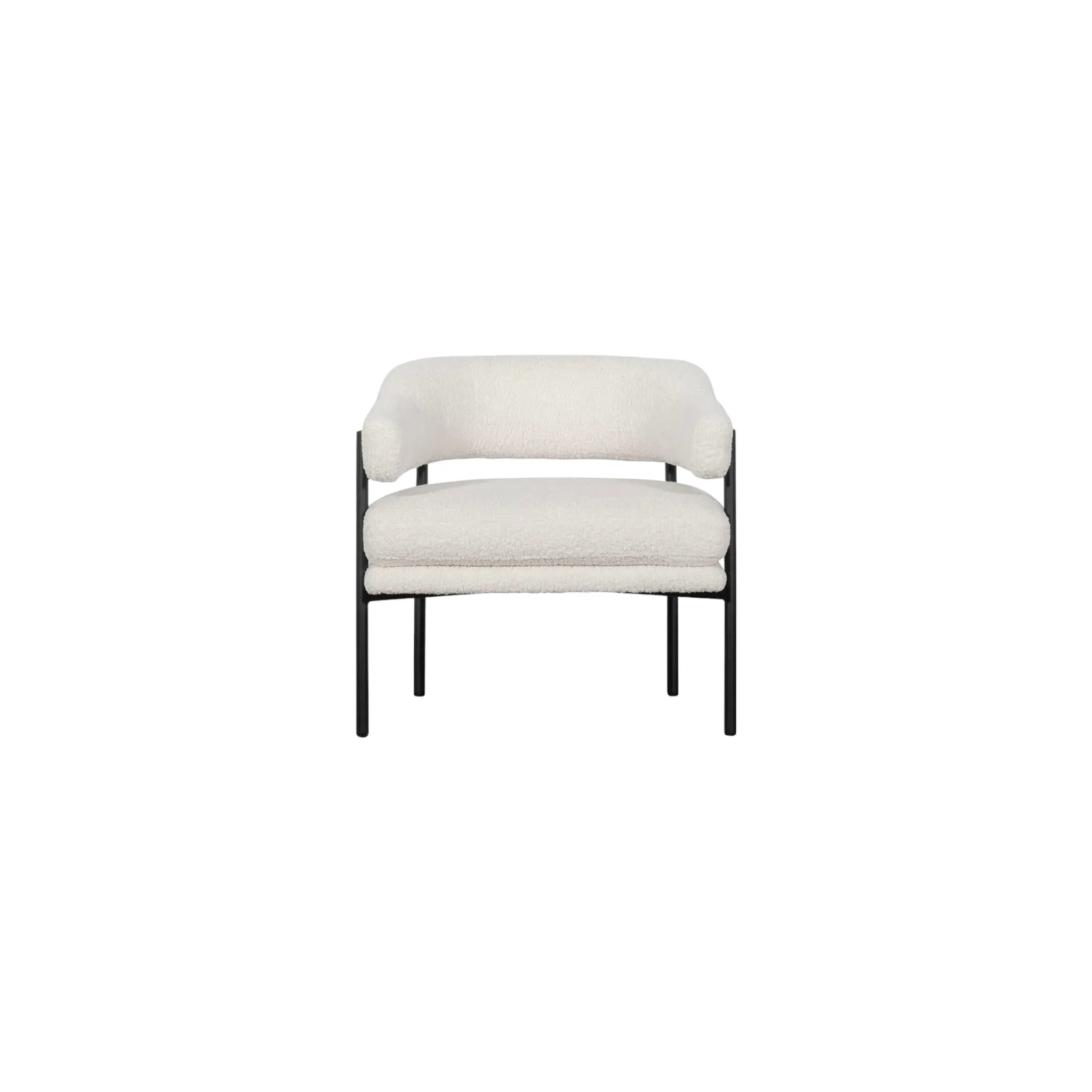 Silves White Lounge Chair