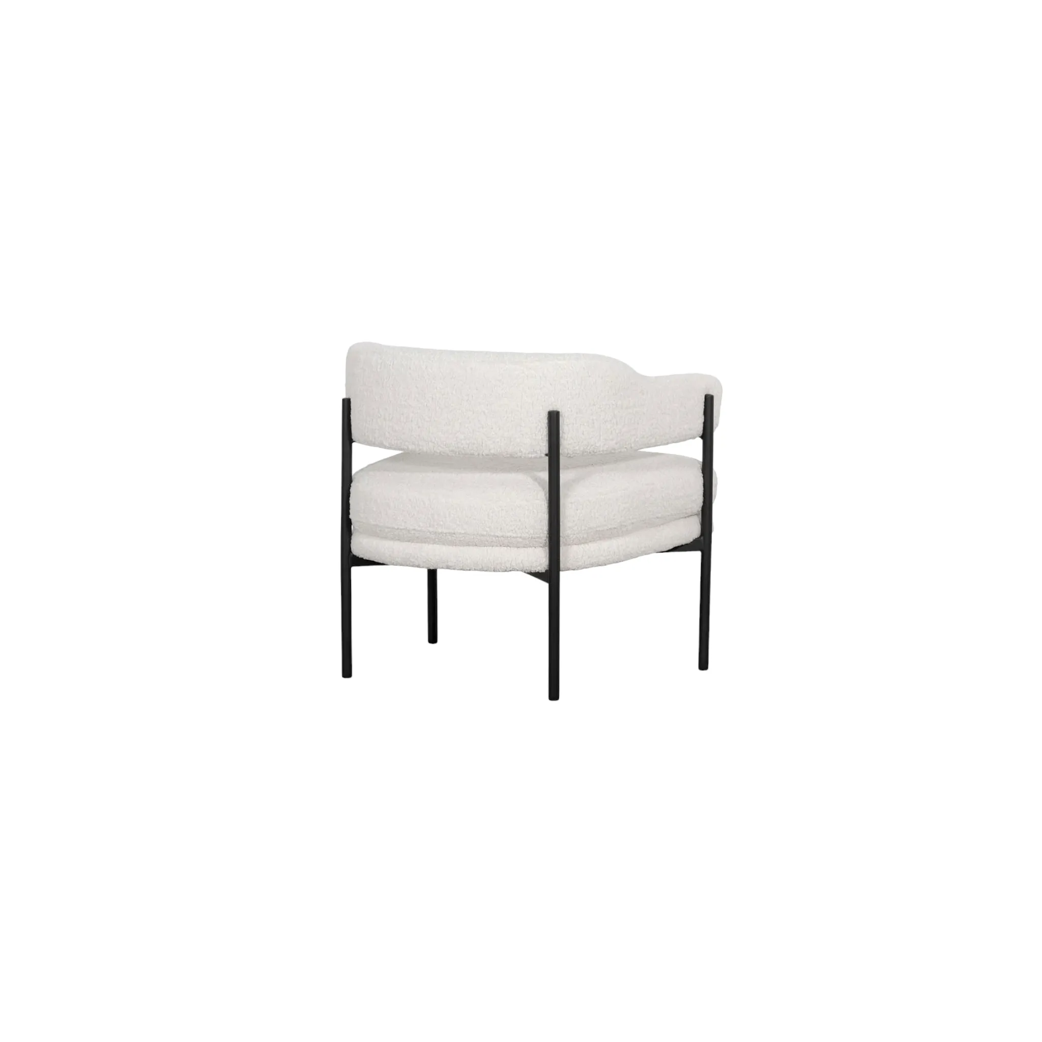 Silves White Lounge Chair