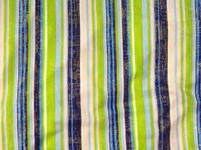 Striped - Printed Foil Jersey