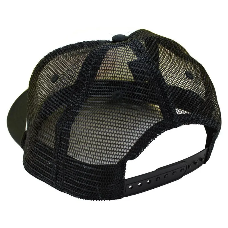 TC Bros. Diamond Trucker Hat - White/Black
