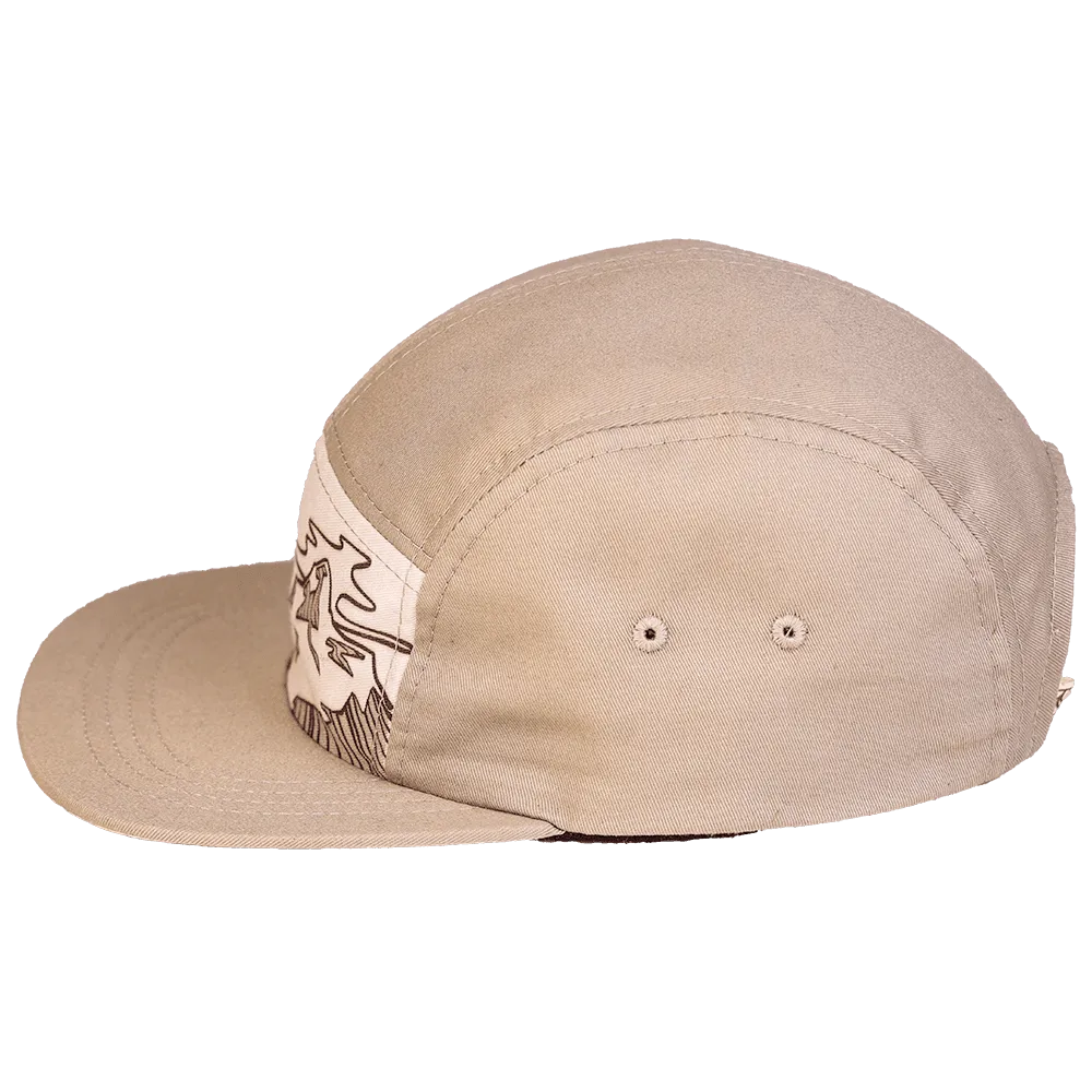 Wy'east Printed Cotton Camp Cap