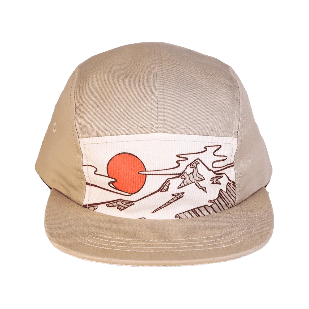 Wy'east Printed Cotton Camp Cap