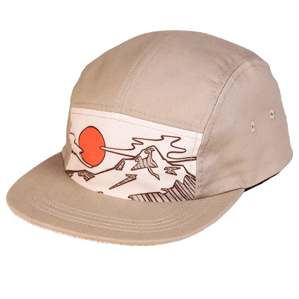 Wy'east Printed Cotton Camp Cap
