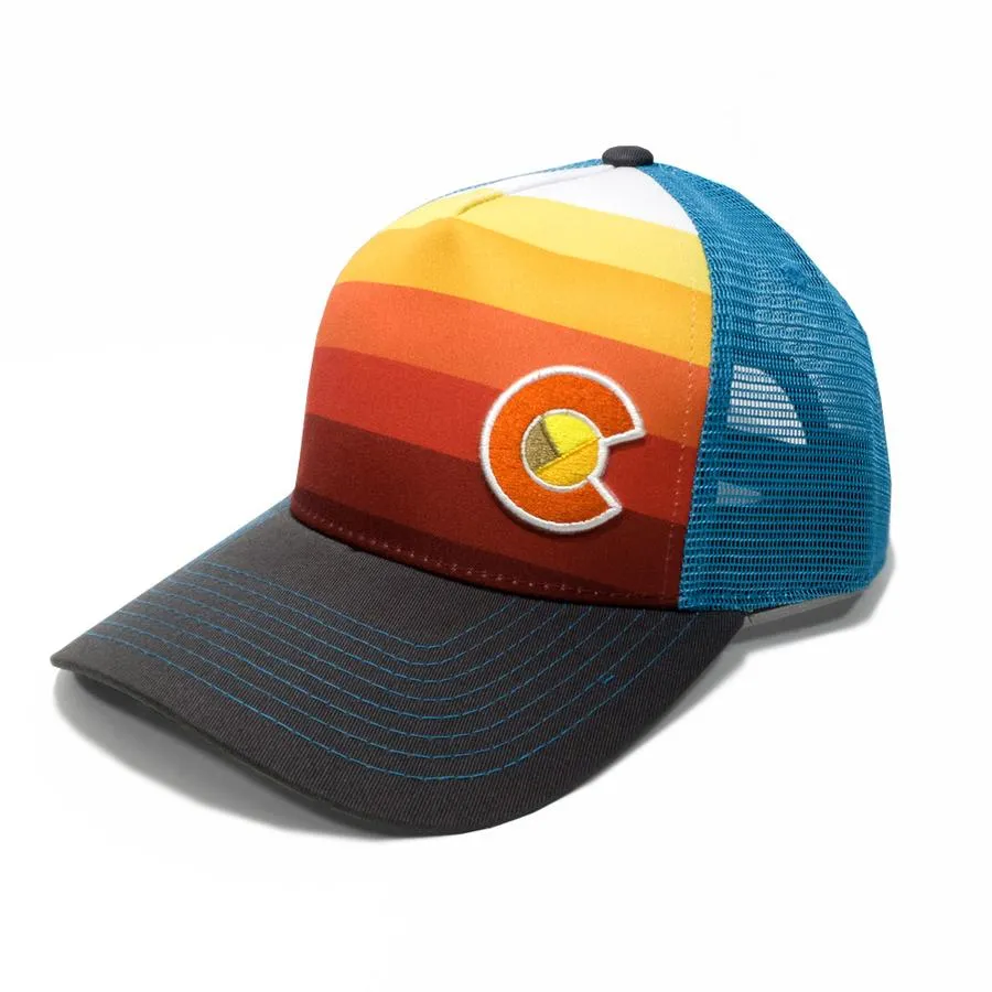 YoColorado | Sunset Fader Blue Mesh
